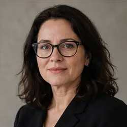 Portrait representing Maeve Collins, an AI professional