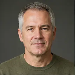 Portrait representing Gabriel Ortiz, an AI professional