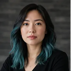 Portrait representing Dr. Rebecca Stone, an AI professional