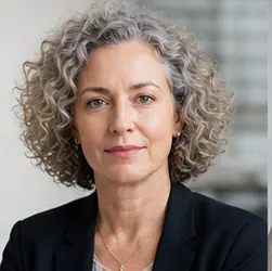 Portrait representing Iris Coleman, an AI professional