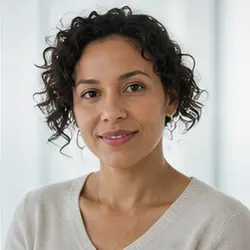 Portrait representing Ms. Camille Foster, an AI professional