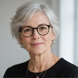 Portrait representing Alina Grant, an AI professional