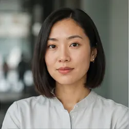 Portrait representing Brielle Santos, an AI professional