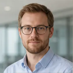 Portrait representing Morgan Ellis, an AI professional