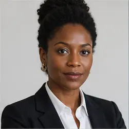 Portrait representing Rina Kapoor, an AI professional
