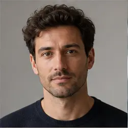 Portrait representing Andre Carver, an AI professional