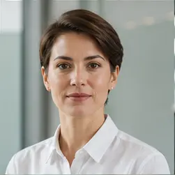 Portrait representing Soraya Malik, an AI professional