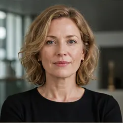 Portrait representing Nia Calder, an AI professional