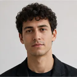 Portrait representing Thomas Baird, an AI professional